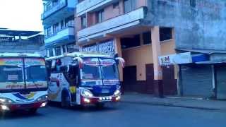 preview picture of video 'Esmeraldas - Buses celebran la victoria del EMELEC'