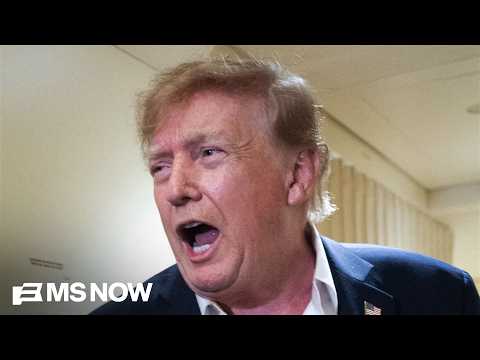 Trump CAUGHT looking at Kennedy Center demolition posters as vengeful fixation continues