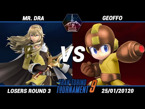 Gran Torino Tournament 9 - Mr. Dra (Lucina) VS Geoffo (Mega Man) - Losers Round 3