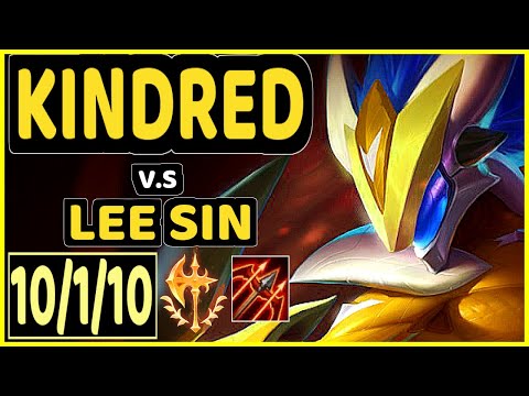 BABIP (KINDRED) vs LEE SIN - 10/1/10 KDA JUNGLE GAMEPLAY - OC Ranked DIAMOND