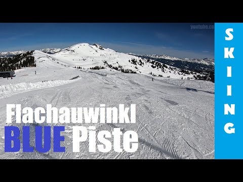 FLACHAUWINKL ski Blue Piste - Ski Amade 2019 / Austrian Alps