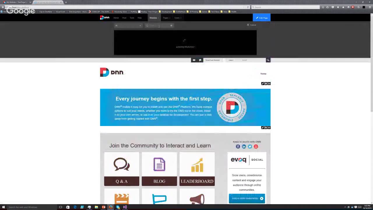DNN 8 MVC Module Development