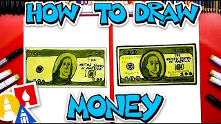 How To Draw Money - One Hundred Dollar Bill