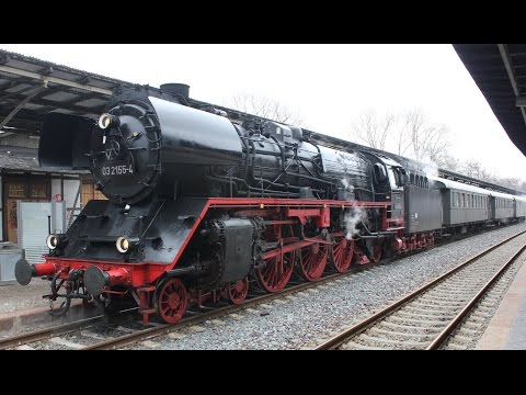 Quedlinburg - Dreimal Dampf in einer Stunde - 12 03 2016