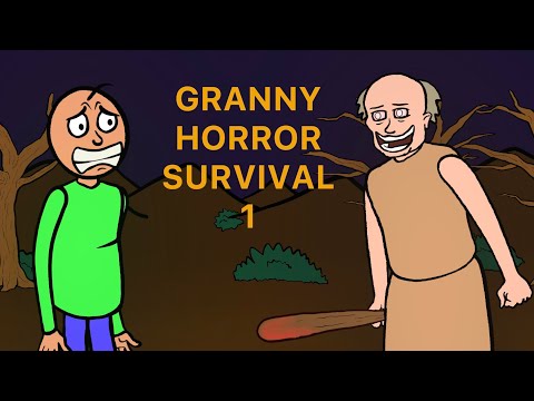 GRANNY HORROR SURVIVAL _ Baldi vs Granny _ Day 1