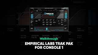 Video thumbnail for Empirical Labs Trak Pak For Console 1 Walkthrough – Softube by SoftubeStudios