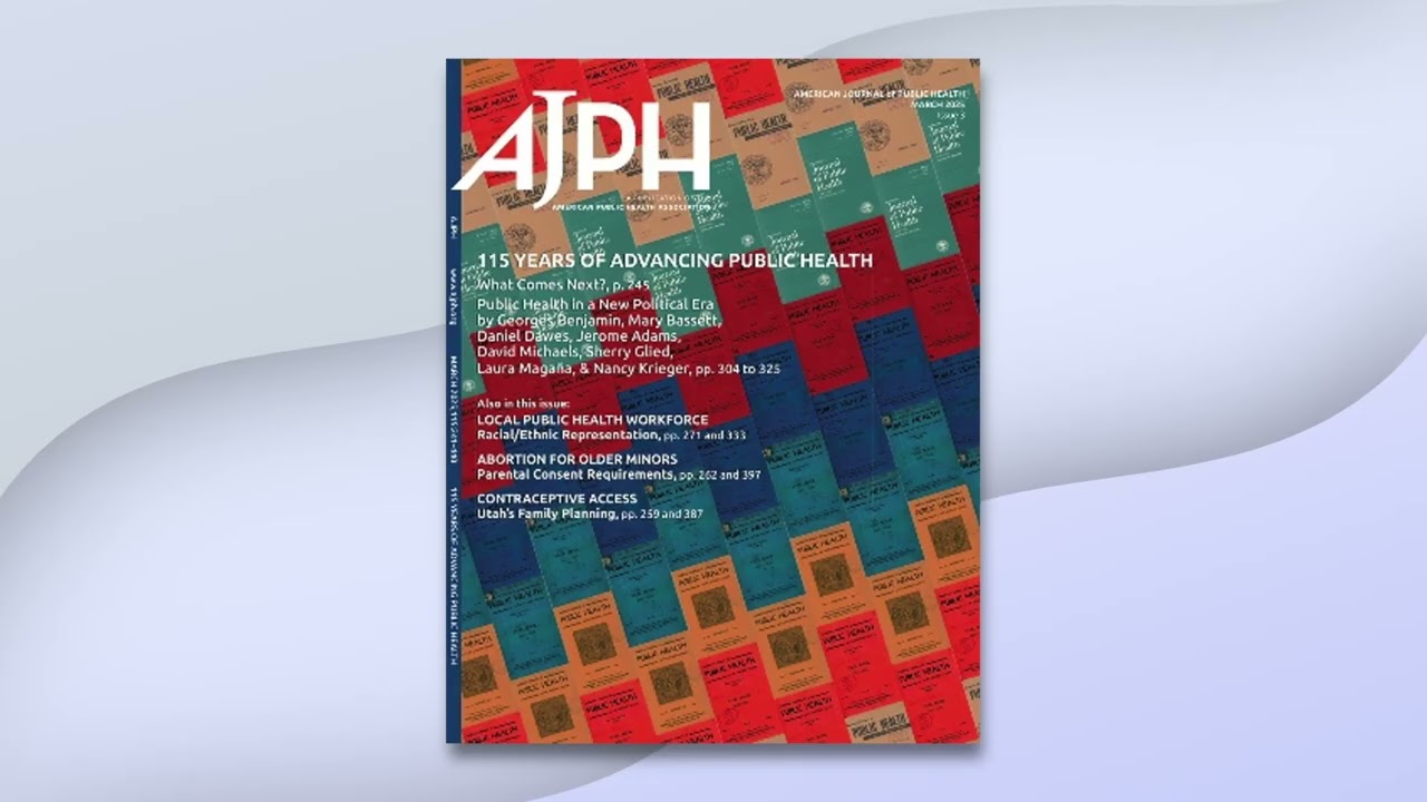 APHA Member Benefits: Publications