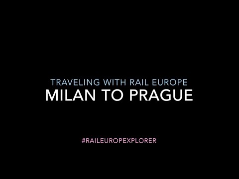 #RailEuropeXplorer: Milan to Prague by Rail and Road with Rail Europe