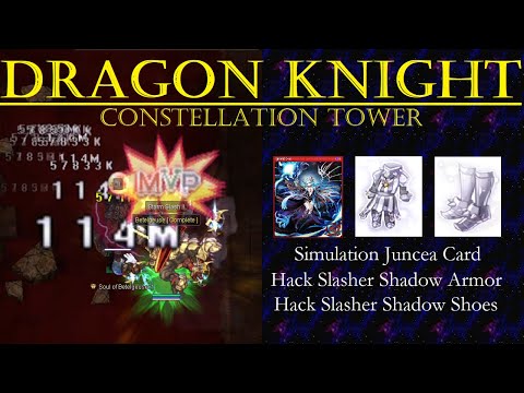 [iRO Chaos] Dragon Knight Goes BRRR—1000% PT Constellation Tower with New Hack & Slash Build