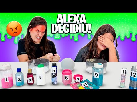 ALEXA NÃO GOSTA DA MINHA MÃE * Ela decidiu a nossa SLIME!