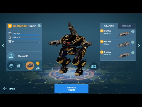 New UE fennir brisant and shatter war robots test server gameplay