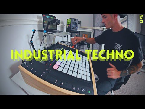 Industrial Techno Live | Ableton Push 2 | Jydee 💣