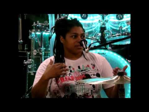 Nikki Glaspie drum clinic 3/24/16 Portland, Maine