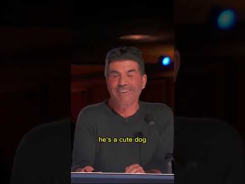 Pam and her singing dog Casper performed a duet of "All by Myself"