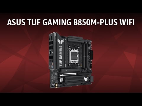 Материнская плата ASUS TUF GAMING B850M-PLUS WIFI