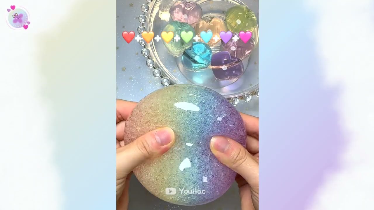 🌈 Rainbow Tape Balloon DIY with Super Giant Orbeez & NanoTape✨초초대왕개구리알로 테이프풍선 말랑이 만들기