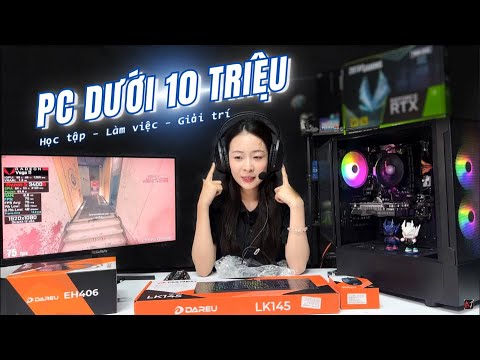 CHƯA ĐẾN 15TR CÓ FULL COMBO PC LÀM VIỆC - HỌC TẬP - GIẢI TRÍ PHỔ THÔNG - Deal siêu hời mùa bão giá!!
