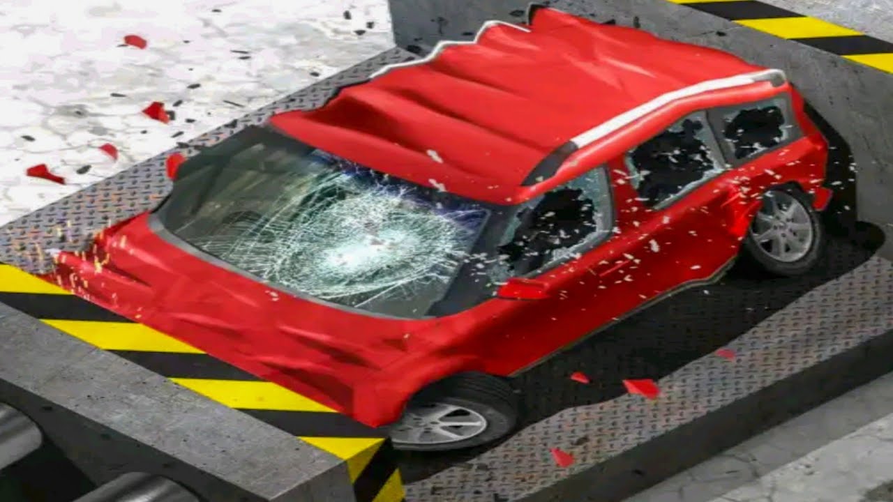 CAR vs CRUSHER:/Car Crusher gameplay::
