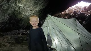 קמפינג בתוך הר געש - קמפינג ביוטה