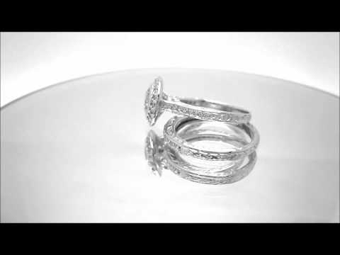 14K WHITE GOLD ROUND CUT DIAMOND ENGAGEMENT RING AND BAND BEZEL SET 1.70CTW - KNR INC - 309