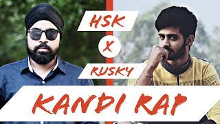 KANDI RAP | HSK FT. RUSKY  (Prod. by Silver Boy) | Stop-Motion Lyric Video