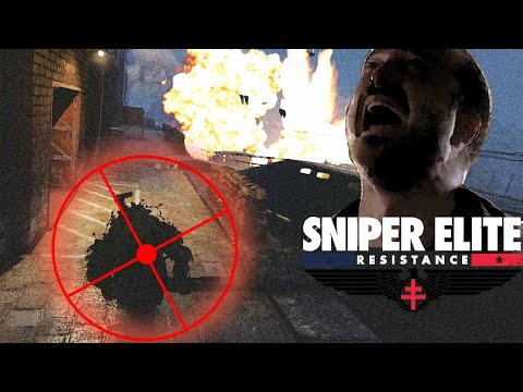 HE CAN'T KEEP GETTING AWAY WITH IT! - Sniper Elite Resistance