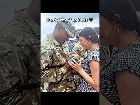 Best Army Tap Outs 🖤 #soldier #military #usarmy #fyp