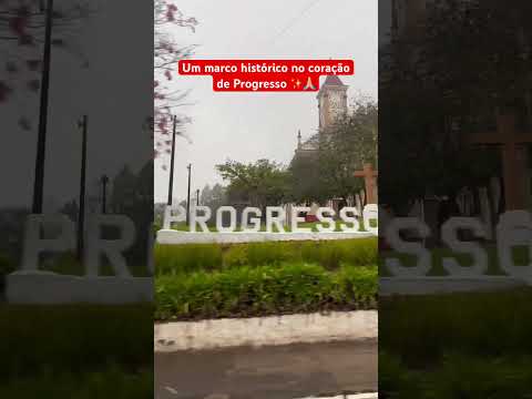 Um marco histórico no coração de Progresso ✨🙏🏼 #progresso #riograndedosul #igreja