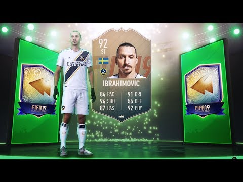 OMG 92 RATED FLASHBACK IBRAHIMOVIC! - FIFA 19 Ultimate Team