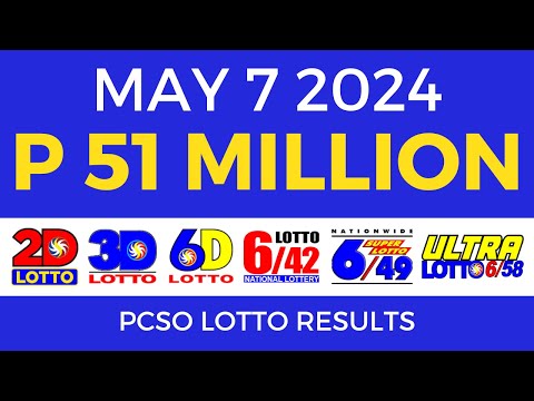 Lotto Result Today 9pm May 7 2024 Complete Details