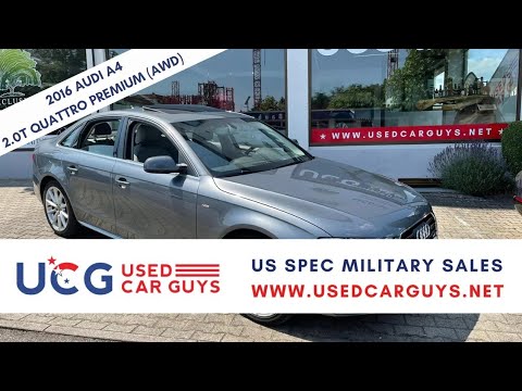 2016 Audi A4 2.0T Quattro Premium (AWD) // Virtual Walk Around