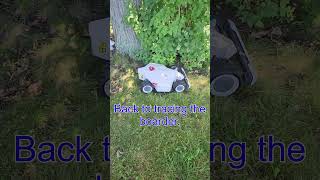 Luba Maps Gone After Update. #robotmower #luba #mammotionluba #yardwork #shorts