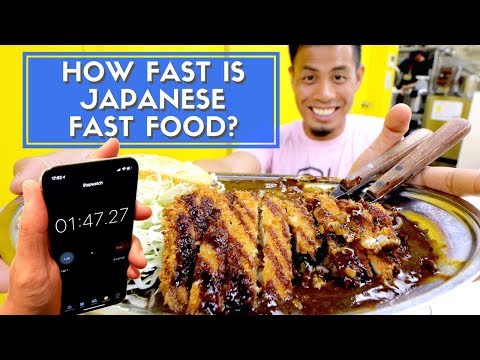 日本のファーストフードはいかに速いか｜東京ベスト7 (How FAST is Japanese Fast Food | Tokyo Best 7)