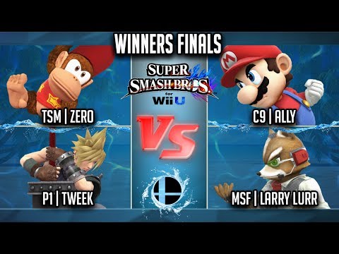 Smash'N'Splash 3  WINNERS FINALS - TSM | ZeRo + P1 | Tweek vs C9 | Ally + Misfits | Larry Lurr