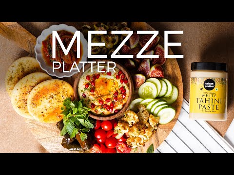 Lebanese Mezze Platter | Easy to Make | Valentine’s Special