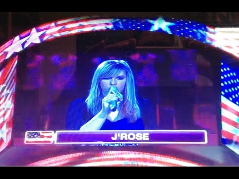 J'Rose - The National Anthem at Staples Center