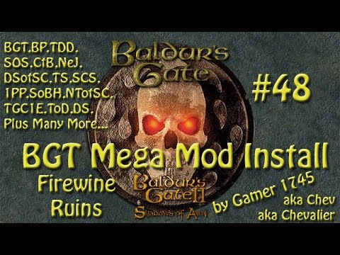 Let's Play Baldur's Gate Trilogy Mega Mod Part 48 - Firewine Ruins