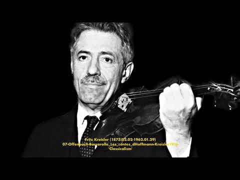 [𝘾𝙡𝙖𝙨𝙨𝙞𝙘𝙖𝙡 𝙈𝙪𝙨𝙞𝙘] The Best of Fritz Kreisler