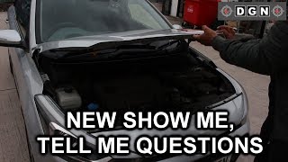 New Show Me Tell Me Questions For Practical Driving Test - Driving Test Tips