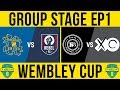 HASHTAG vs REBEL & F2 vs XO!-  Wembley Cup 2018 Group Stage Ep1