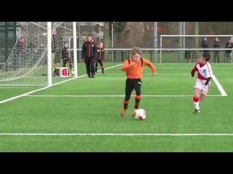 FC Utrecht O10 - VV De Meern E3, bekerwedstrijd 15 februari 2014