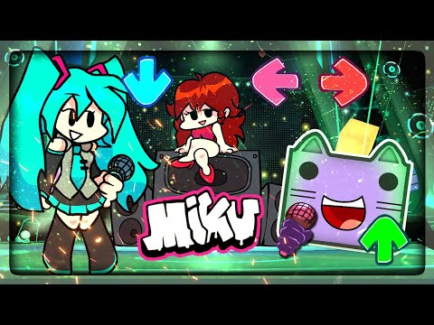 МОД НА ХАЦУНЭ МИКУ! ЭТО ОГОНЬ! ✅ Friday Night Funkin' Mod VS Hatsune Miku FULL WEEK