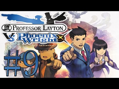 Let's Play Professor Layton Vs. Phoenix Wright: Ace Attorney [BLIND] - Part 9: New Story