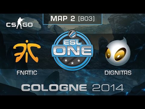 Fnatic vs. Dignitas (Map 2) - ESL One Cologne 2014 - Semifinals - CS:GO
