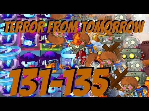 Plants vs Zombies 2 Terror from Tomorrow Epic Hack - Level 131-135 : Shadow Crew World Tour