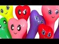 Finger Family Nursery Rhymes Balloons Teach Colors To The Little Ones Burst Water Balloons