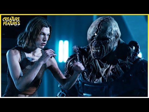 Alice vs. Nemesis | Resident Evil: Apocalypse | Creature Features