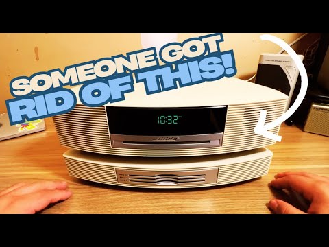 This Bose Wave Music System was only $15!