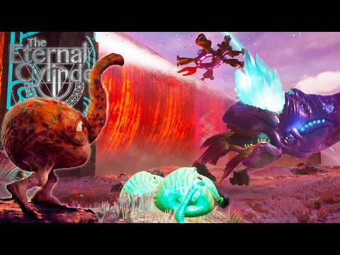 Giant Celestial Sky Serpents - The Eternal Cylinder