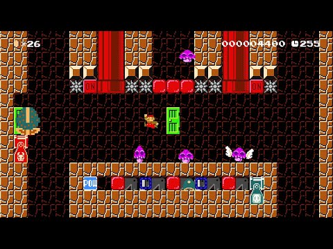Shroom Samba by Hampl - Super Mario Maker 2